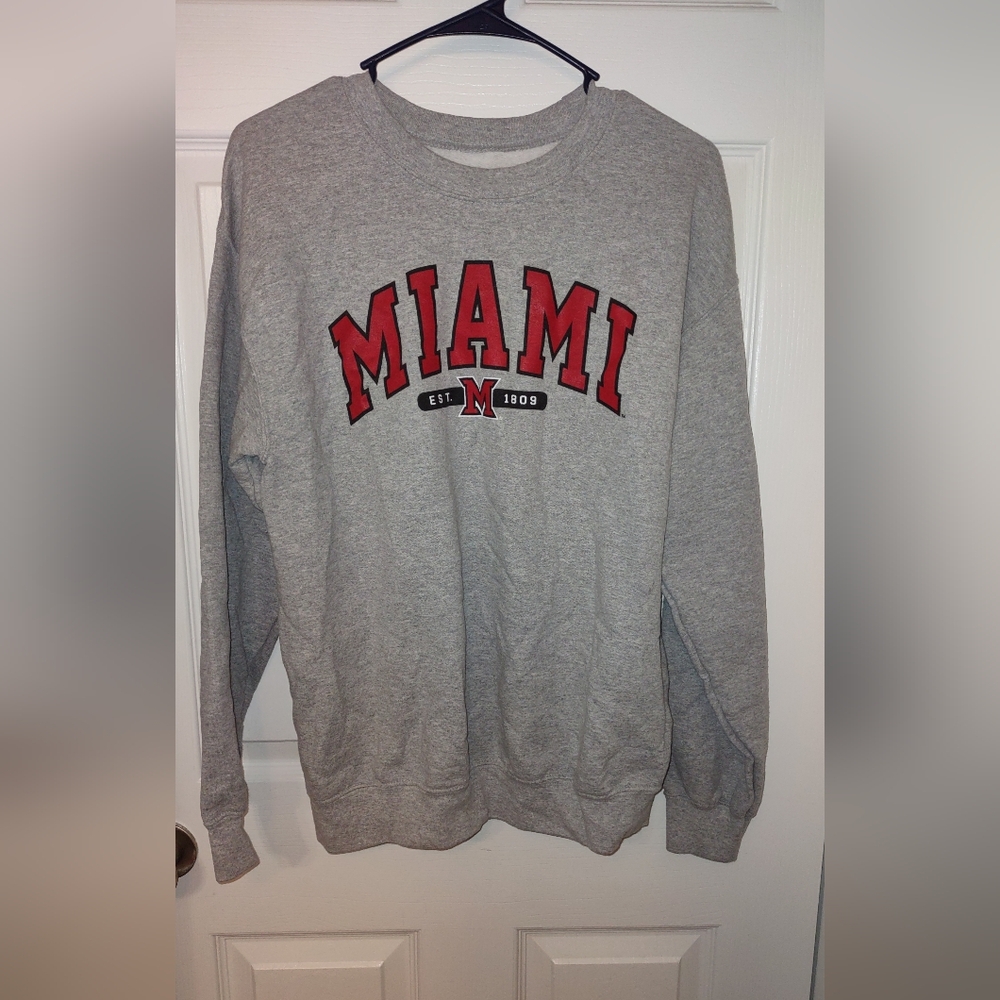 Miami University crewneck